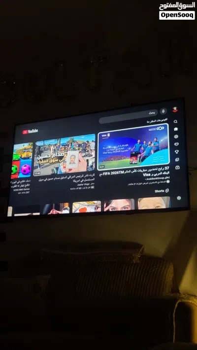 شاشة موديل 2023 LG 65 وكاله جميع الملحقات موجوده للمصادقيه الفاتوره مرفقه في الصور سعر الشراء 490 4