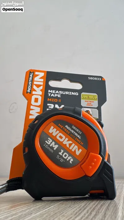 WOKIN Measuring Tape with SIYAB TRADING شريط القياس ( فوت ) 3 متر مع سياب للتجارة 4