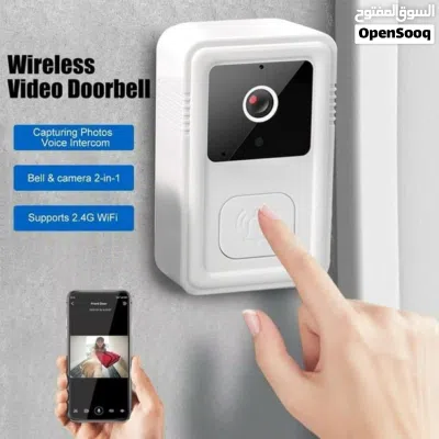 Smart HD Video Doorbell Pro كاميرا جرس باب ذكي واي فاي 4