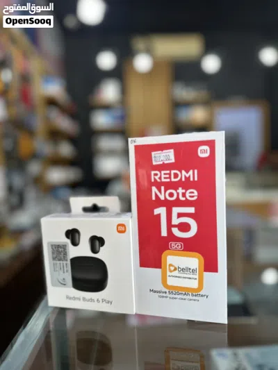 New redmi note 15 5g 8+256Gb New 3