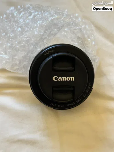 عدسة كانون الأصلية Canon EF 50mm f/1.8 STM جديدة تماماً – غير مستخدمة 2