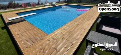 تجهيز برك سباحه 2