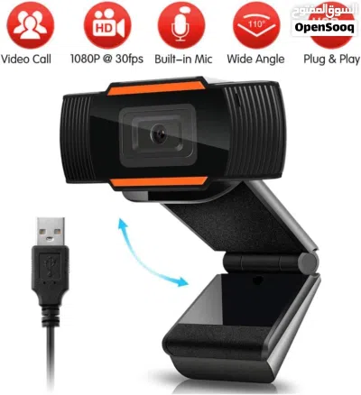 ويب كام للكمبيوتر MP04 USB WEBCAM Full HD Webcam 1080p 2