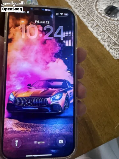 iPhone Pro Max no scratch as good as new بدون خدوش شبه جديد 3