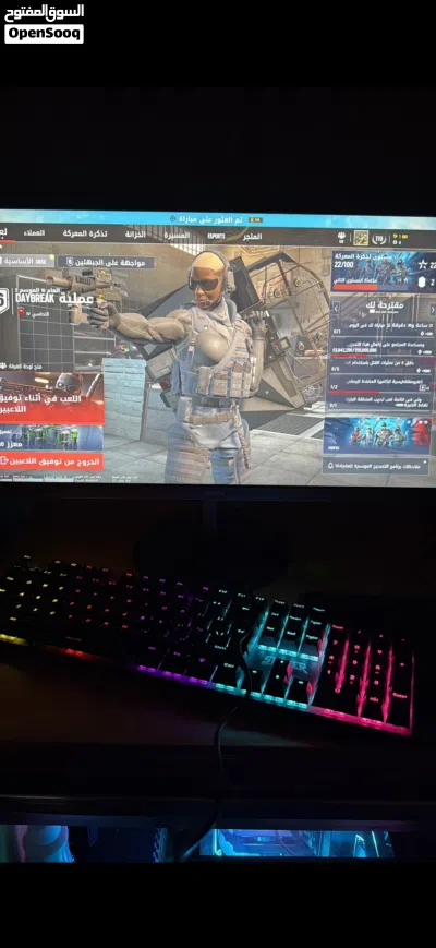 سلام عليكم ورحمة الله pc مستخدم بوضعية الجديد استخدام كلش قليل البيع يكون عل فحص كراتين القطع موجودة 3