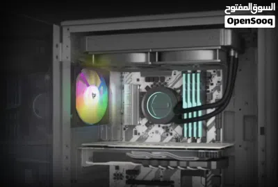 مجموعة مراوح (فانات) Tempest مم120 بإضاءة ARGB سوداء وتقنية PWM، ثلاث قطع Tempest Fan 120mm ARGB X3 4