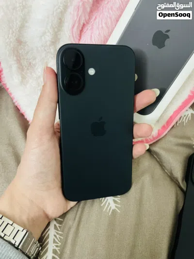 Iphone 16 Black 128GB بطارية 100% مع كفالة 4