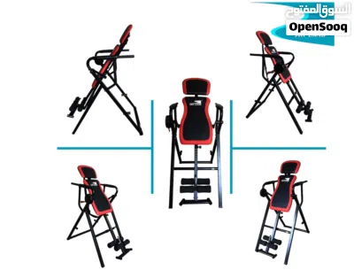 SKY LAND 6-in-1 Inversion Table EM-1863 Back Pain Relief, Dips, Push-Up, Leg Exercise Adjustable 3