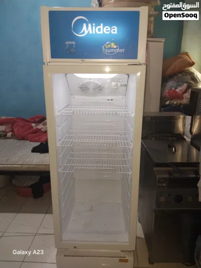 للبيع فراير بطاط شبه جديد / ثلاجه عرض مديا/ فليزر مديا حجم 198لتر 4
