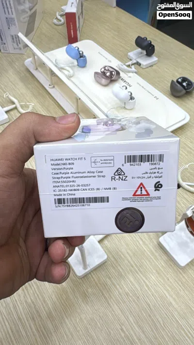 ساعة HUAWEI Watch Fit 5 لون purple بسعر ممتاز 2