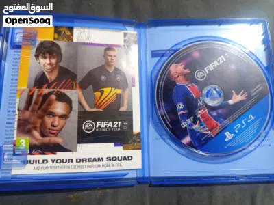 للبيع فيفا 21 (FIFA 21) PS4 مستعمل بحالة الوكالة - شغال 100% 4