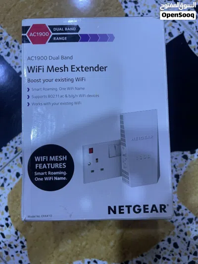 مقوي واي فاي أصلي NETGEAR AC1900 Mesh Extender - تغطية شاملة وسرعة فائقة 2