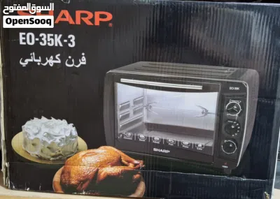 فرن كهربائي مع شواي نوع شارب Sharp EO-35K-3 electric oven black 2