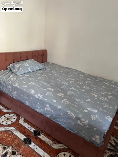 Bed frame with Mattress. 2