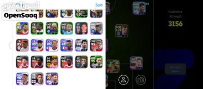 eFootball 2025 Account 3157 Team Strength 2