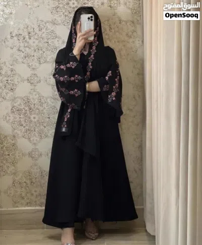 عباي مطرزه + شالها 4