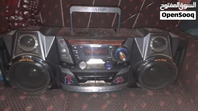 عرطة مسجلة وكالة شارب مستخدم نظيف جديدRadio station K7 SIMBA Brand SHARP 3