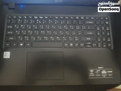 لابتوب acer مستخدم intel i3-10 1TB HDD 4gbRam DDR4 4