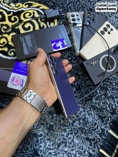 سامسونج s24 ultra للبيع او للبدل على ايفون 16 برو ماكس 4