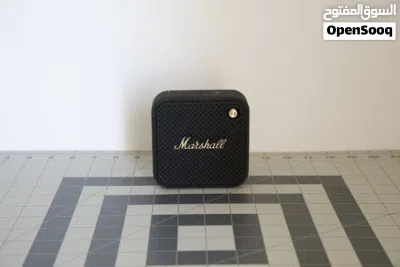 Marshall Willen Portable Bluetooth Speaker - Black & Brass 4
