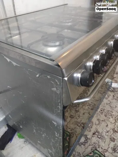 تكنوجاز إيطالي 90 ف60 اشعال ذاتي بالكامل نظام امان سيفتي بالكامل إضاءة مفاتيح اصليه صاج وشبك وسيخ 4