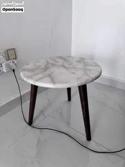 Stylish Round Side Table Set 2