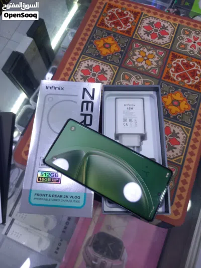 جهاز Infinix Zero 40 مواصفات 512جيجا رام 16 مستعمل بحالة الوكاله 4
