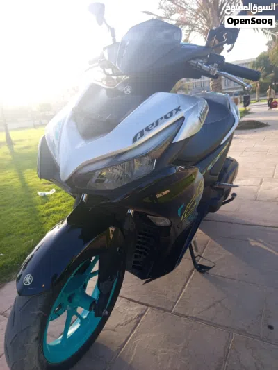 بسم الله ماشاء الله ياماها ايروكس 155cc للبيع سنة الصنع 2024 الموطو ماشية 16 ألف حلال وعلى نضافة 4