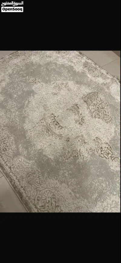 سجاده مقاس 220x150 cm لون بيج ناعمه كالجديده بحاله ممتازه 4