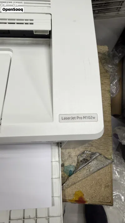طابعة ليزر HP LaserJet M102w تطبع بالجوال، مع حبر جديد 2