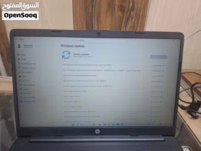 لابتوب hp للبيع ، كور i5 جيل 12 ورام 8 وهاود ssd 512 وكارت شاشة خارجي 2
