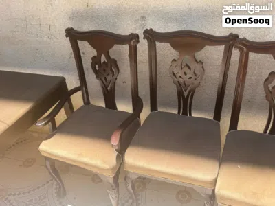 طاولة سفرة مع 8 كراسي للبيع – عمان 3
