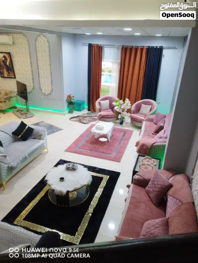 فيلا مفروشه فرش فندقي بسعر شقه في الشيخ زايد للايجار الشهري 2