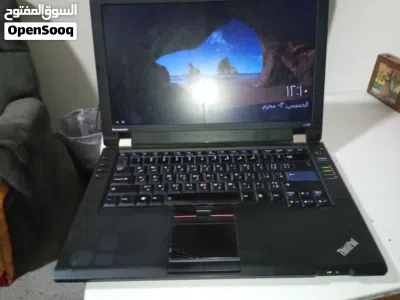 جهاز لابتوب مستعمل استعمال خفيف نوعهLenovo ThinkPad L420 وبسعر يوجد معها الشاحن الأصلي والشنته 4