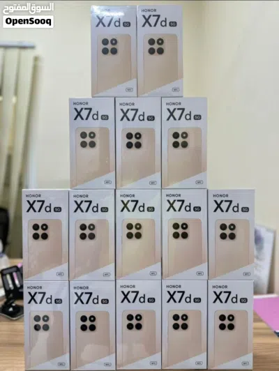 هونر X7D 5G جديد بالكرتونة 256 جيجا 16 رام 2