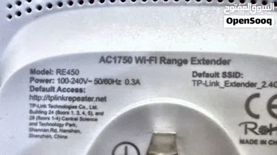 WIFI, (one white and one black) and TPLINK Ac1750 3
