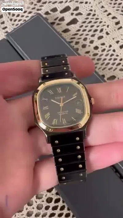 ساعة tissot seastar مطلية ذهب عيار 18 نادرة في حالة جيدة جداً،الساعة موديل ال80 (بدون بوكس ولا ورق) 4