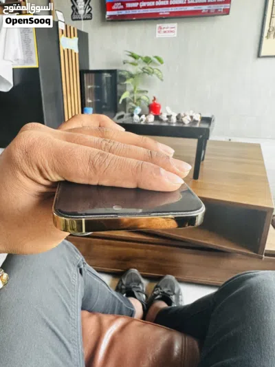 iPhone 14 Pro Max gold colur without box 3