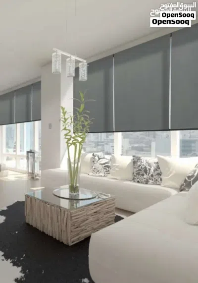 ستائر رول وزيبرا عازل للشمس والحرارة Roller & Zebra Blinds – Sunlight and Heat Resistant 4
