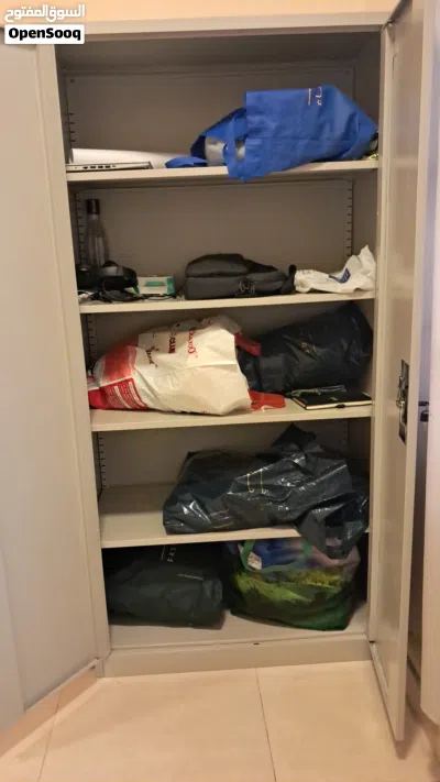 2 Steel Cabinets and 1 Kids cabinet 4