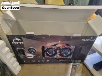 Orca portable stand-alone stereo audio system 2