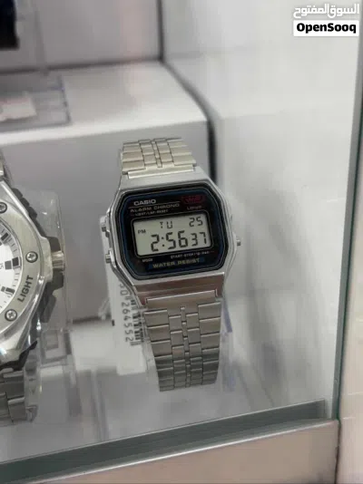 خصم خاص لفترة محدودة على ساعة Casio A158WA-1 الأصلية، السعر وباقي التفاصيل في الأسفل. 2