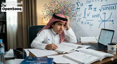 معلم رياضيات حضوري بالدمام مراجعات وحل اختبارات استعداد تام للاختبارات المركزية 4