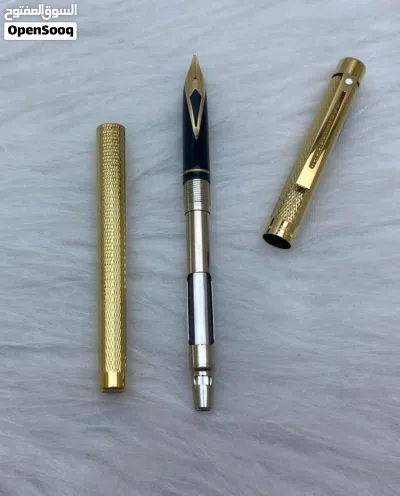قلم ريشة شيفر مطلي ذهب مع ريشة ذهبية عيار 14 السعر 35 نهائي 4