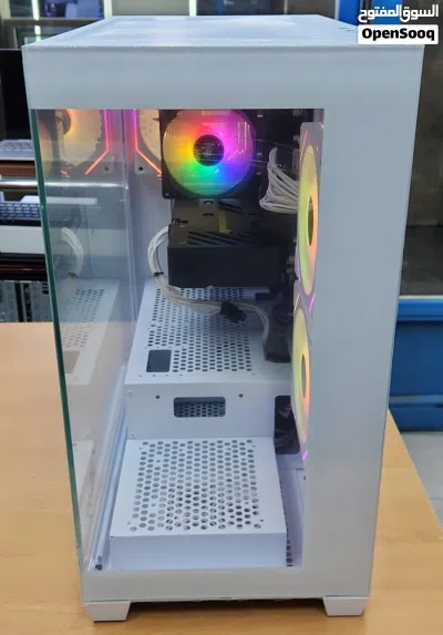 للبيع بي سي جيمنق Core i5 14Gen256M.2 ssd+1TB SSD /16Ram/5050 8GB RTX كالجديد 2