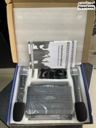 Depusheng wireless microphone double مايك لاسلكي دبل احترافي جديد نوع depusheng 2