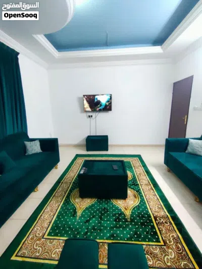 متاح شقة غرفتين وصاله و2حمام شامل كل شى 2