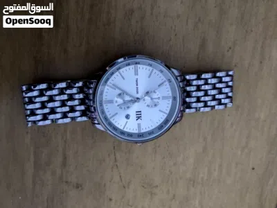 Luxury Silver Stainless Steel Watch for Men Elegant Wrist Watch Excellent Condition 3