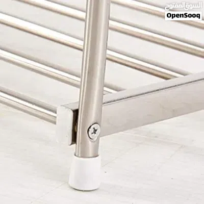 Stainless steal shoe rack 5 shelves or 6 shelves 3
