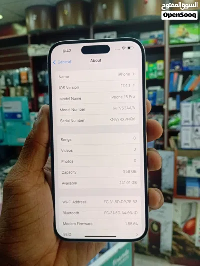 IPHONE 15 PRO 256GB USED FOR SALE 2
